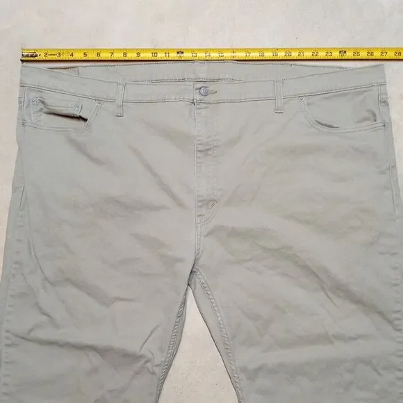 Lot of 2 Levi's 502 Jeans Size 54x30 (Actual 54x28) Tapered Leg Stretch Denim - Picture 13 of 15